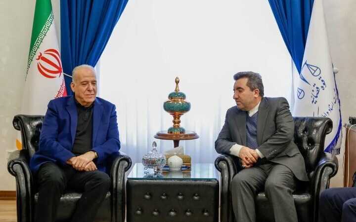 دیدار رئیس اتاق بازرگانی ایران و چین با رئیس سازمان ثبت اسناد و املاک