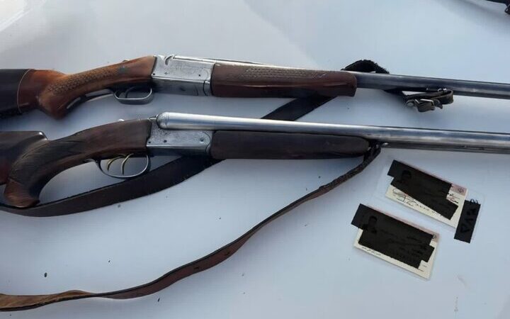 کشف ۱۱ قبضه سلاح شکاری در منطقه حفاظت‌شده ارژن شیراز