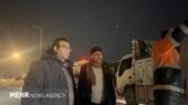 نظارت قضایی میدانی بر خدمات‌رسانی در محورهای برف‌گیر شاهرود