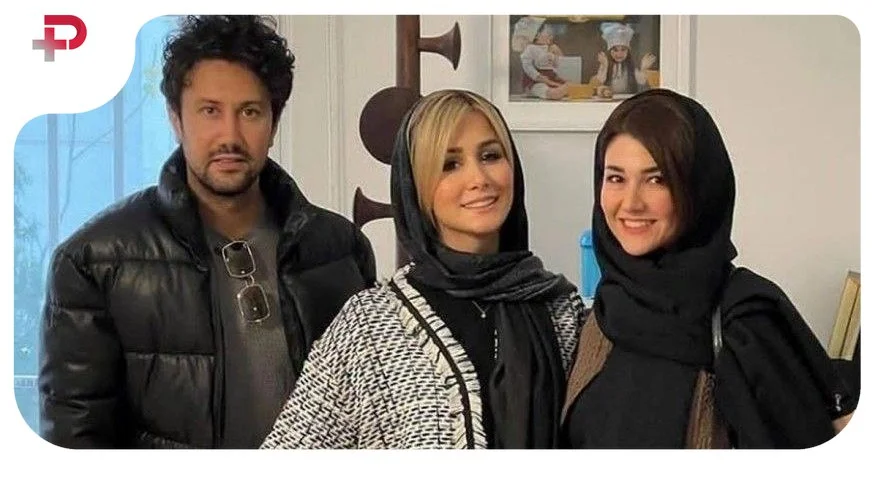 خواهرشوهر و عروس خانواده استخری در کنار هم؛ جذابیت دو نسل که همه را مبهوت کرد!