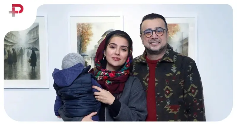 حضور پرشور بازیگران سرشناس در افتتاحیه نمایشگاه بهار نوروزپور؛ لحظاتی که هنر و سینما را به هم پیوند زد