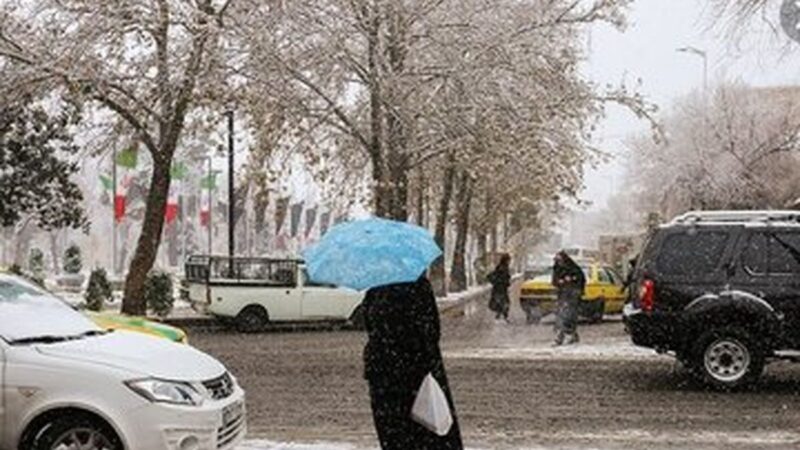 نقشه پیش‌بینی بارش در کشور برای فردا پنجشنبه