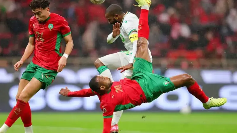 گل قیچی برگردان ایوب الکعبی که جام آفریقا را تکان داد!