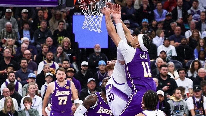 نمایش تاریخی لوکا دانچیچ؛ لیکرز با شکست یوتا صدر جدول NBA را محکم کرد!