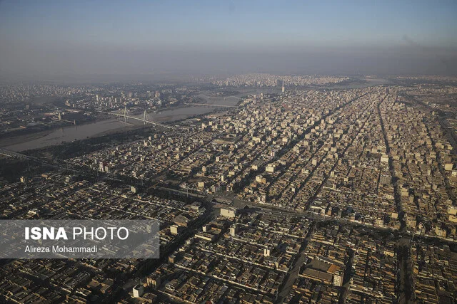 آلودگی هوای خوزستان در ۱۲ شهر؛ ۸ شهر در وضعیت هشداردهنده «ناسالم»!