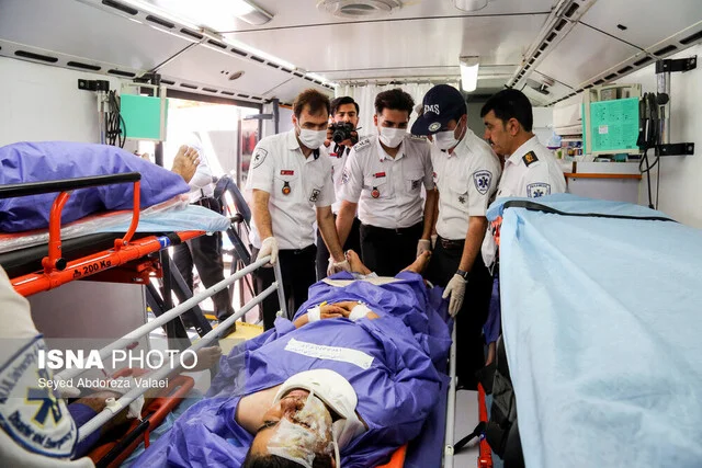 برخورد مرگبار پراید و کوئیک در محور آبادان-ماهشهر؛ ۷ مصدوم به بیمارستان منتقل شدند