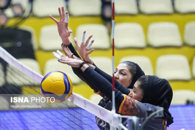 دختران سایپا و شهرآرکا؛ بی‌رحمانه در صدر لیگ والیبال زنان می‌تازند!