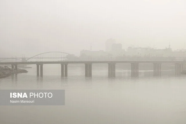 هشدار قرمز و نارنجی برای ۱۴ شهر خوزستان؛ هوای ناسالم نفس‌ها را تنگ کرد!