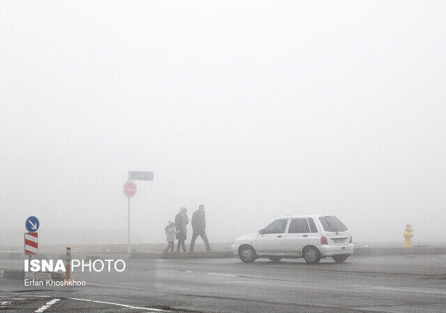 هشدار اورژانس به رانندگان خوزستان: مه شدید، تردد را خطرناک کرد!