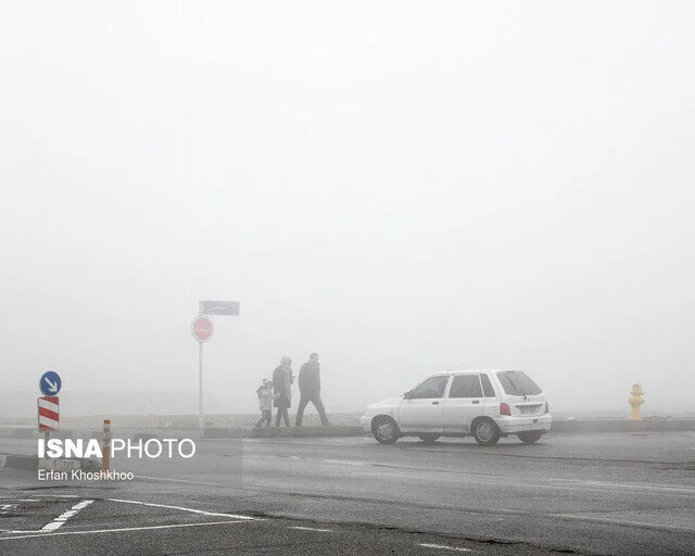 هشدار اورژانس به رانندگان خوزستان: مه شدید، تردد را خطرناک کرد!