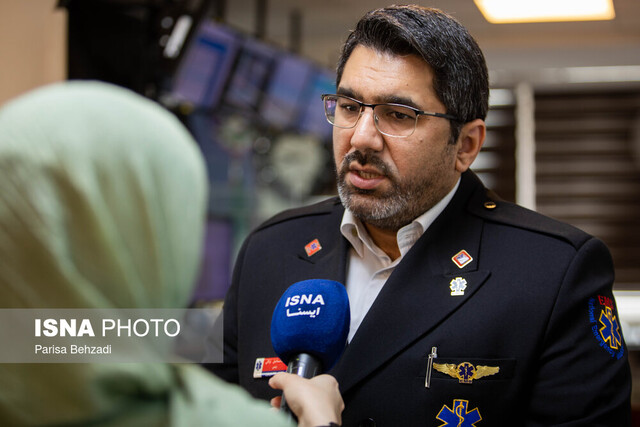 ثبت رکورد بی‌سابقه ۲۵۵۵۵ مأموریت اورژانس تهران در یک هفته پرحادثه!