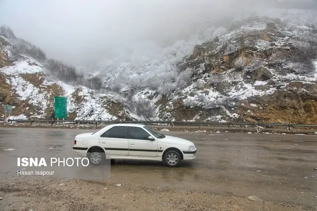 کولاک سهمگین در جاده‌های زنجان؛ هشدار جدی برای پرهیز از سفرهای غیرضروری