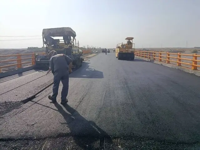 پیشرفت ۸۰ درصدی پروژه چهارخطه چوئبده –آبادان