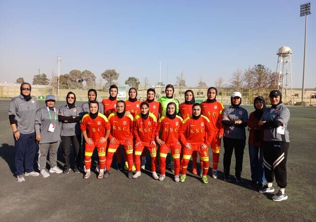 برد مقتدرانه دختران فولاد در هفته هشتم لیگ یک فوتبال زنان!