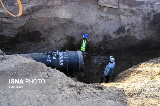 اجرای پروژه‌ای بزرگ در خرمدره؛ بیش از ۱۰ کیلومتر خط انتقال آب به بهره‌برداری می‌رسد!