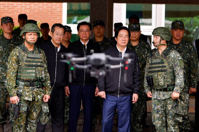 رئیس جمهور تایوان: امنیت ما خط قرمز غیرقابل عبور است!