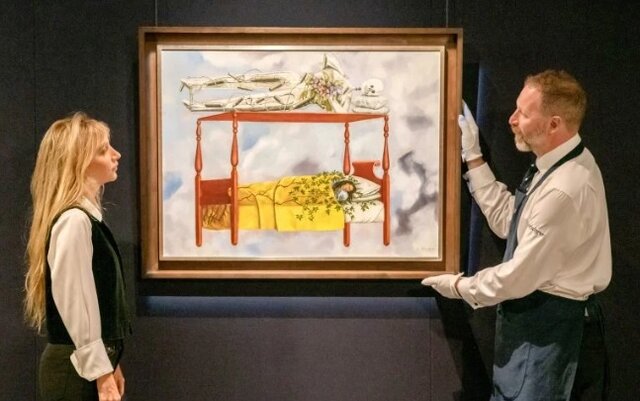 شکستن رکورد: گران‌ترین تابلو از یک هنرمند زن به قیمت باورنکردنی فروخته شد!