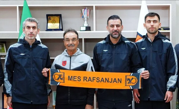 معرفی دستیاران مجتبی جباری در مس رفسنجان