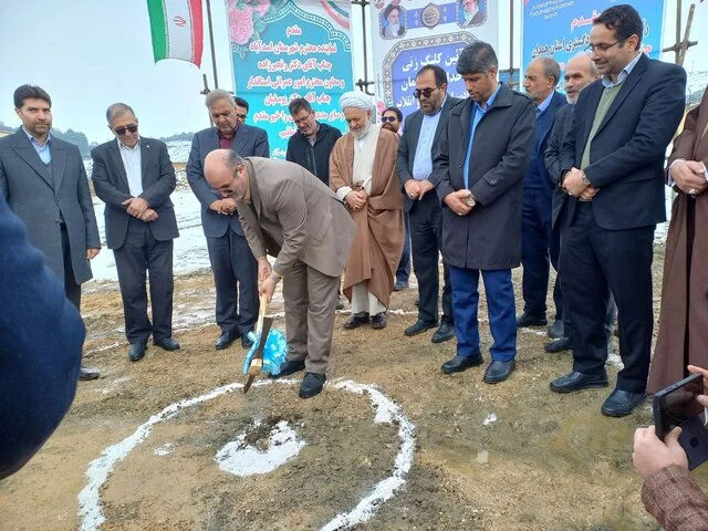 کلنگ‌زنی ساختمان جدید دادسرای اسدآباد؛ تحول بزرگ در خدمات قضایی همدان