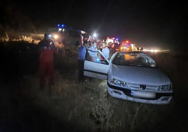 تصادف هولناک تریلی و پژو پارس در کلاله؛ ۳ مصدوم به بیمارستان منتقل شدند