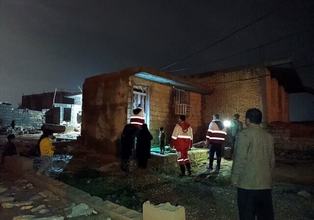 هلال‌احمر چگونه در بارندگی‌های خوزستان به ۶۸۱ نفر کمک کرد؟