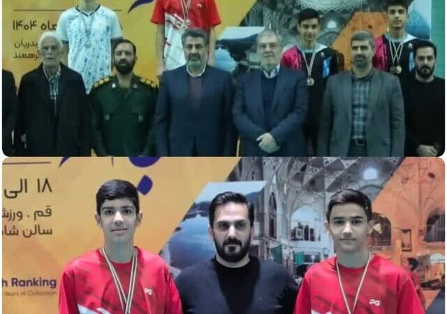 درخشش بی‌نظیر امیرعلی خداپرست؛ قهرمان بدمینتون نوجوانان کشور از سیستان و بلوچستان!