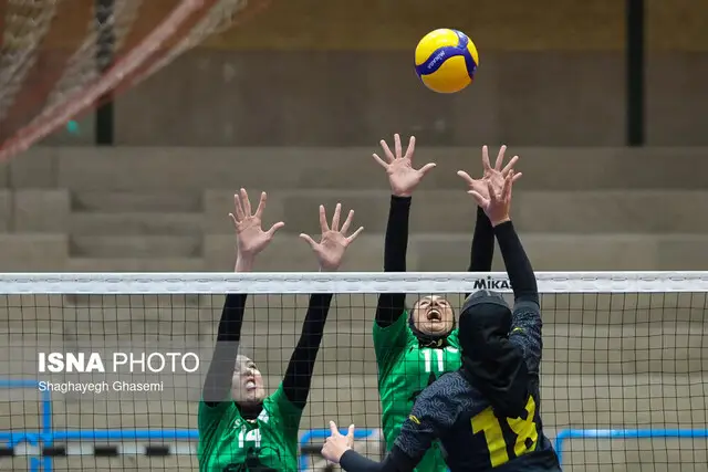 هفته چهارم لیگ برتر والیبال زنان؛ صدرنشینی بی‌رقیب سایپا و شهرآرکا در بازی‌های نفس‌گیر!