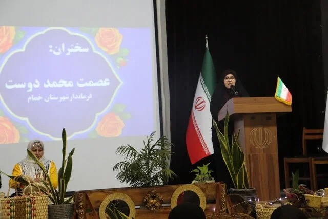 فرماندار خمام: راز پویایی جامعه در حضور پررنگ بانوان است!
