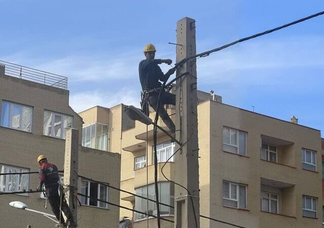 تحول بزرگ در برق تبریز؛ بیش از هزار کیلومتر کابل خودنگهدار نصب شد!