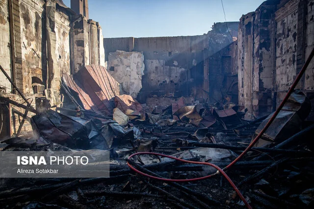 آتش‌سوزی سینما ایران؛ سرنوشت مبهم یکی از نمادهای تاریخی تهران دوباره در خطر!