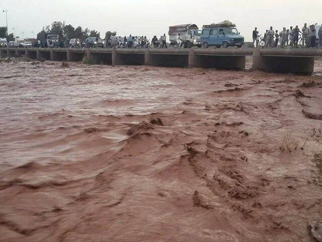 سیل ناگهانی در مراکش؛ ۲۱ کشته و خسارت‌های گسترده در پی باران‌های سنگین