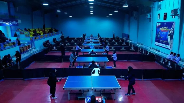 رقابت نفس‌گیر تنیس روی میز بانوان وزارت نیرو در کرمان به اوج هیجان رسید!