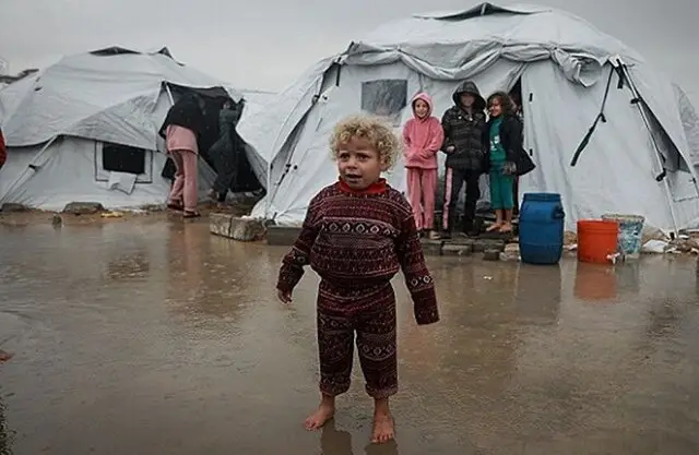 حماس فریاد زد؛ بحران انسانی در غزه با باران‌های سیل‌آسا به نقطه بحران رسید!