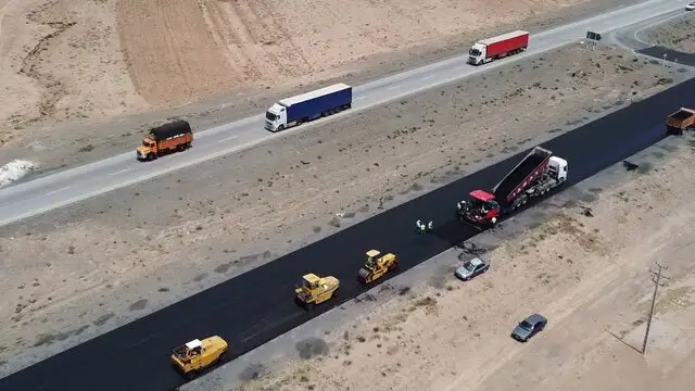 بهسازی بی‌سابقه بیش از ۱۰۰۰ کیلومتر راه در خراسان رضوی؛ گامی بزرگ برای رفاه مردم