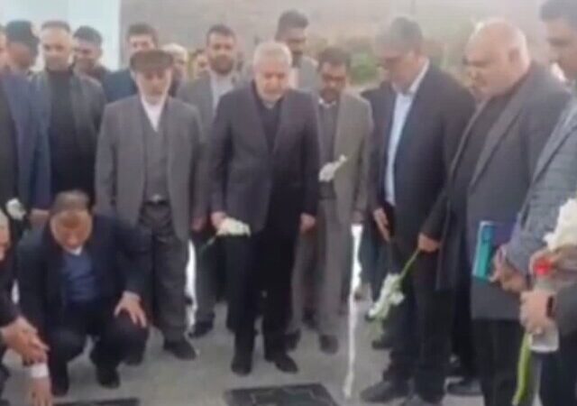 وزیر میراث فرهنگی با حضور در مزار شهدای گلستان، پیمان تازه‌ای با شهدا بست