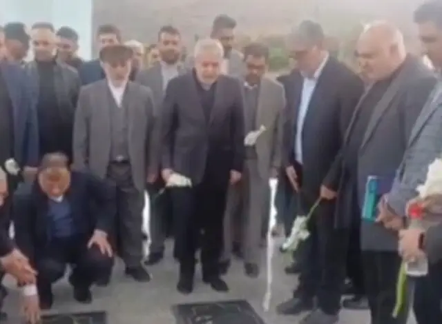 وزیر میراث فرهنگی با حضور در مزار شهدای گلستان، پیمان تازه‌ای با شهدا بست