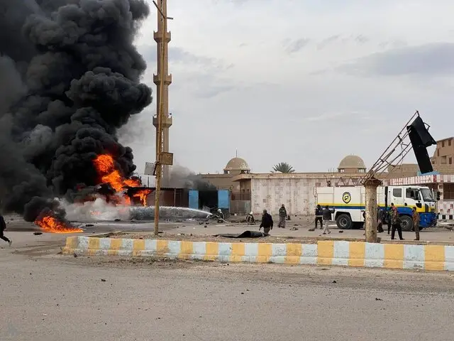 انفجار خودروی بمب‌گذاری شده در البوکمال سوریه - وب‌گردی