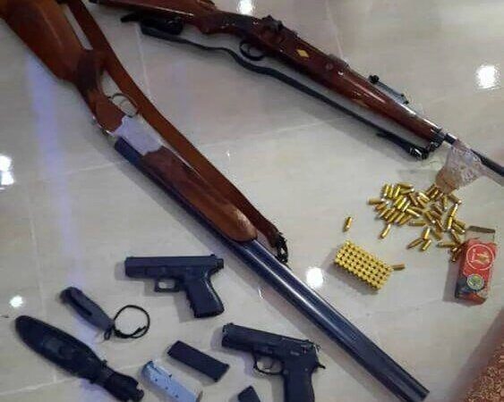 کشف انواع سلاح غیرمجاز در شهرهای خاش، نیمروز و زابل