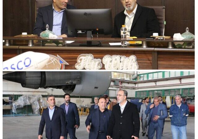 پیام به قطب جدید صنعت هوانوردی ایران تبدیل می‌شود؛ بازدید مهم محسن حسنلو از فارسکو