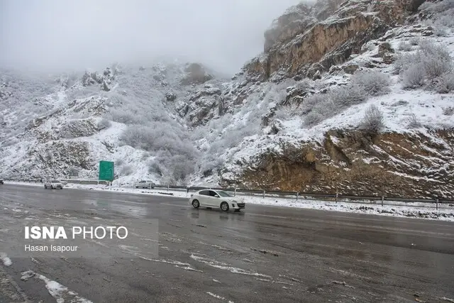 بارش بی‌سابقه برف در شمال غرب فارس؛ استان درگیر موجی کم‌سابقه از بارش‌ها شد