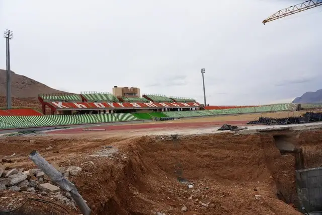 پیشرفت چشمگیر ورزشگاه لر آرنا؛ ظرفیت به ۲۵ هزار نفر می‌رسد!