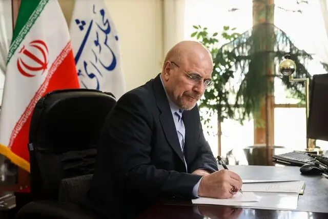 قالیباف در پی درگذشت اشرف بروجردی پیام تسلیت صادر کرد؛ واکنش‌ها آغاز شد