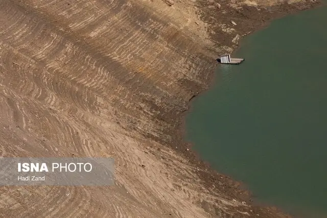 نگران‌کننده؛ ذخیره آب سد کرج به کمتر از ۴ درصد رسید!