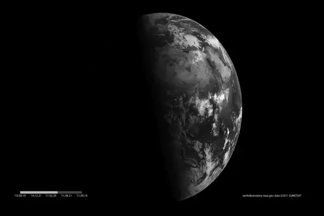 تماشا کنید؛ ویدئویی شگفت‌انگیز از انقلابین‌های زمین در ۱۲ ثانیه!