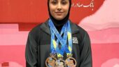 دعوت درخشان مبینا حسینی از خوزستان به اردوی تیم ملی وزنه‌برداری زنان!