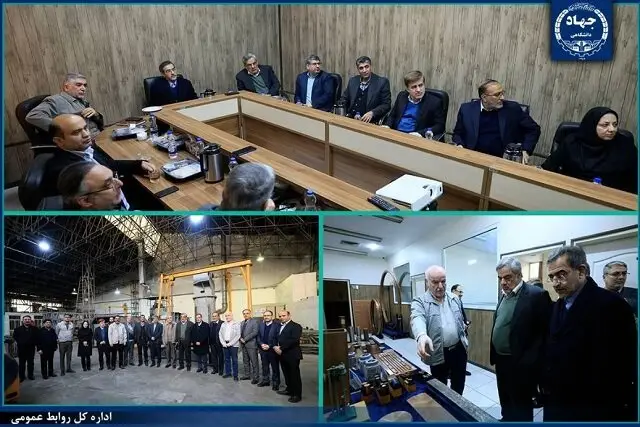 بازدید ویژه مدیرعامل ملی نفت از پروژه نوآورانه لوله مغزی سیار جهاددانشگاهی