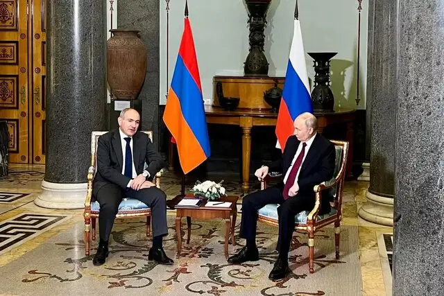 دیدار پاشینیان و پوتین در سن پترزبورگ؛ آیا پروژه «مسیر ترامپ» تحولات بزرگی رقم می‌زند؟