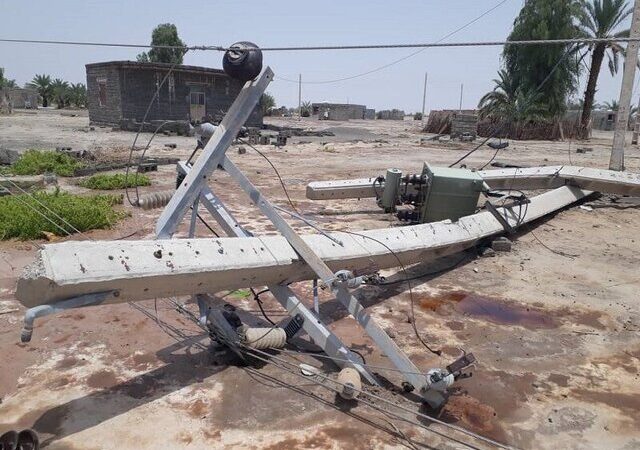 خسارت ۶۰۰ میلیاردی باد و باران به شبکه برق سیستان و بلوچستان؛ تلاش شبانه‌روزی برای بازسازی فوری!