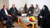 دیدار گرم دکتر پزشکیان با خانواده شهید مسیحی در شب ولادت حضرت عیسی(ع)