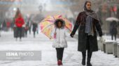 بارش پراکنده برف در همدان؛ دمای هوا به شکل چشمگیری کاهش یافت!